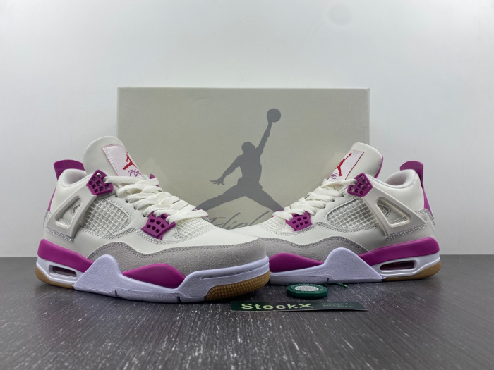 unknown air jordan 4 retro pink color