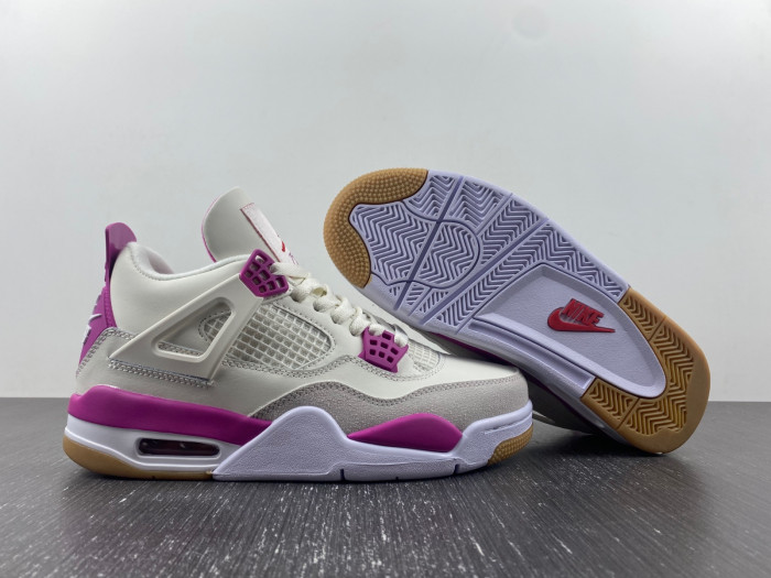 unknown air jordan 4 retro pink color