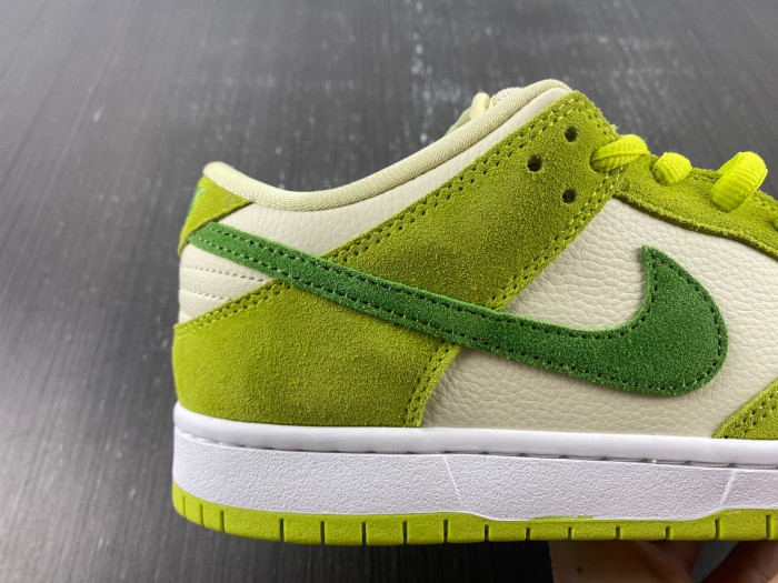 nike sb dunk low green apple dm0807-300