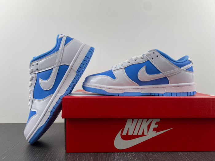nike dunk low "reverse university blue" dj9955-101