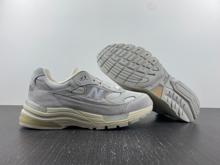 new balance 992 white silver (2021) - m992md