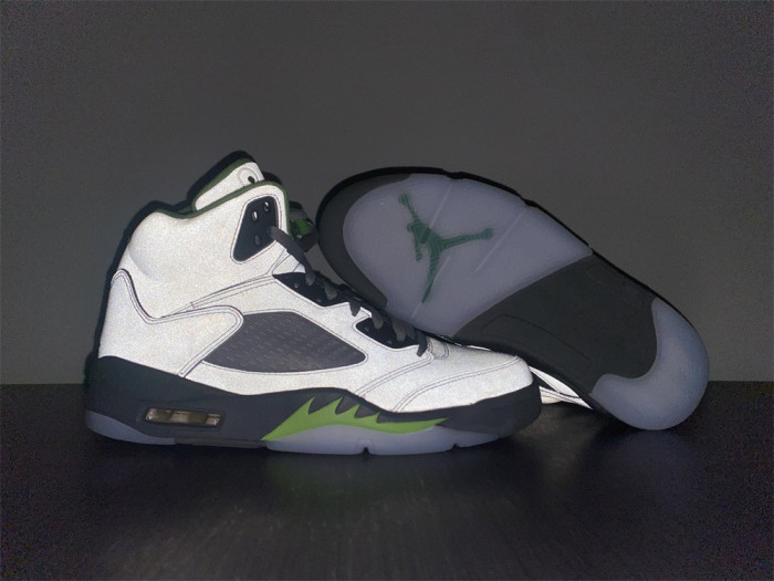 air jordan 5 green bean 2022 dm9014-003