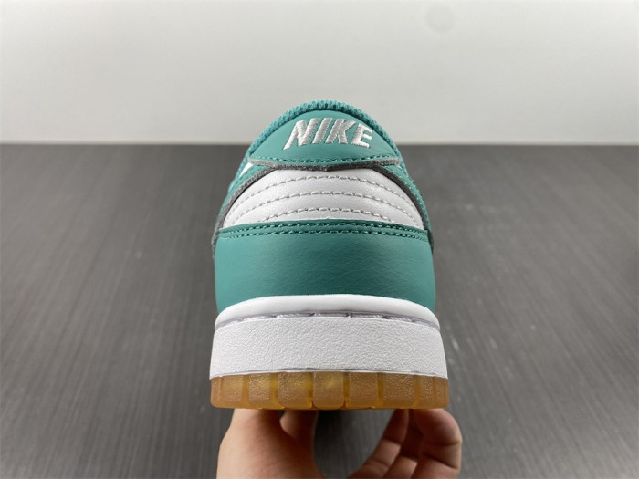 nike dunk low white turquoise - dv2190-100