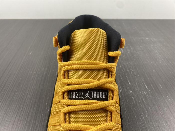 air jordan 11 retro black yellow ct8012-118