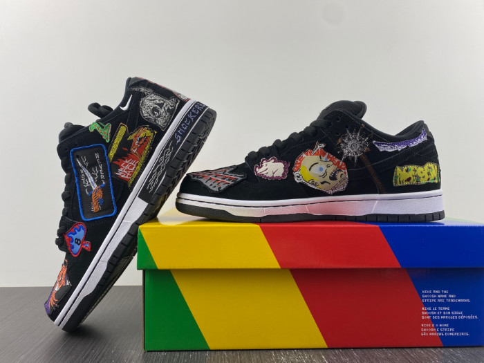 neckFa*e x nike sb dunk low dq4488-001