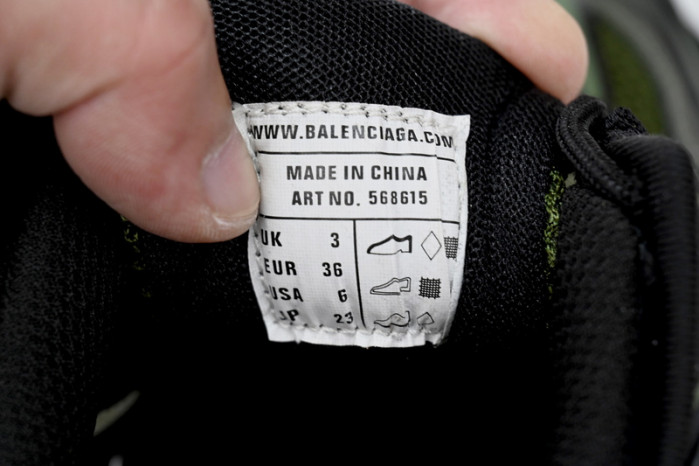 Ba*len*cia*ga track 2 sneaker military black 568614 w3ae1 2311