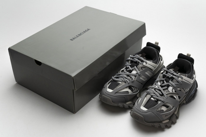 belanciaga Tess S.White Grey Orang 542435 W1GB7