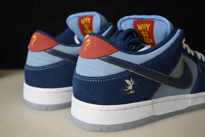 why so sad? x nike sb dunk low dx5549-400