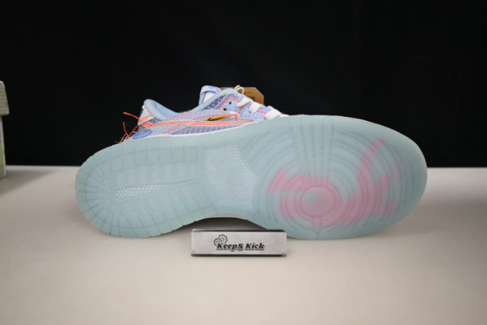 union x nike dunk low “passport pack argon” dj9649-400