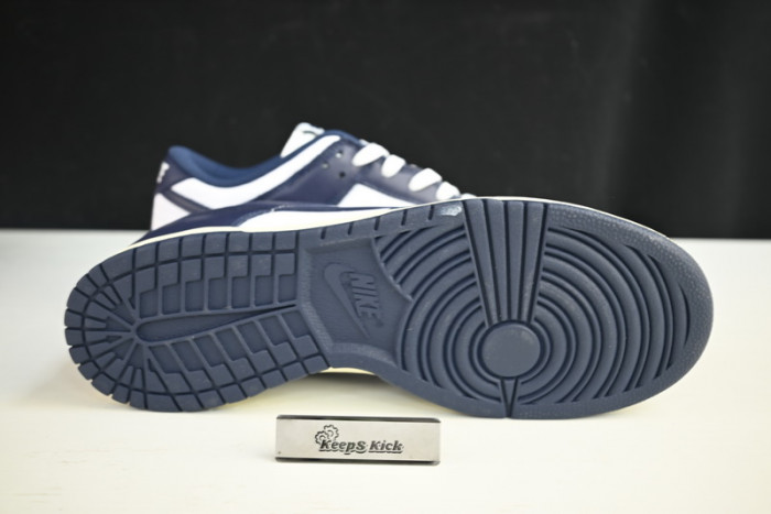 nike dunk low vintage navy dd1503-115