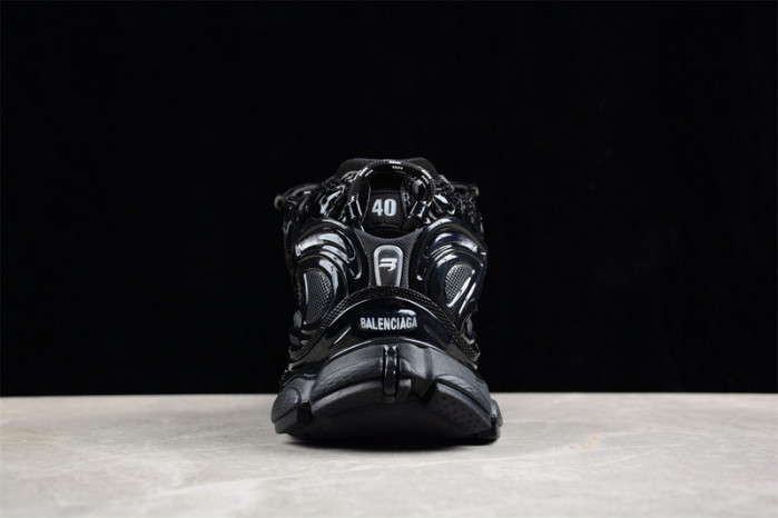 blcg runner sneaker (all black)