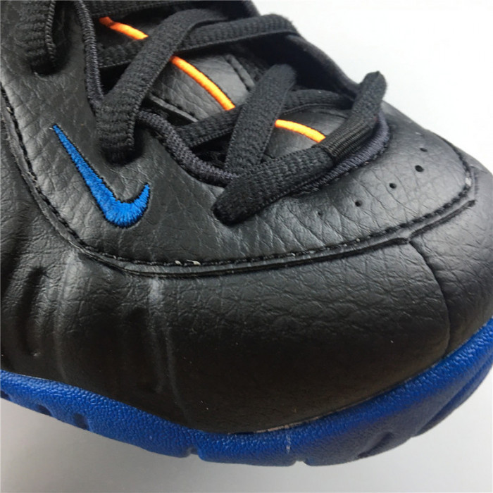 nike air foamposite pro "knicks" (black) - 624041-010