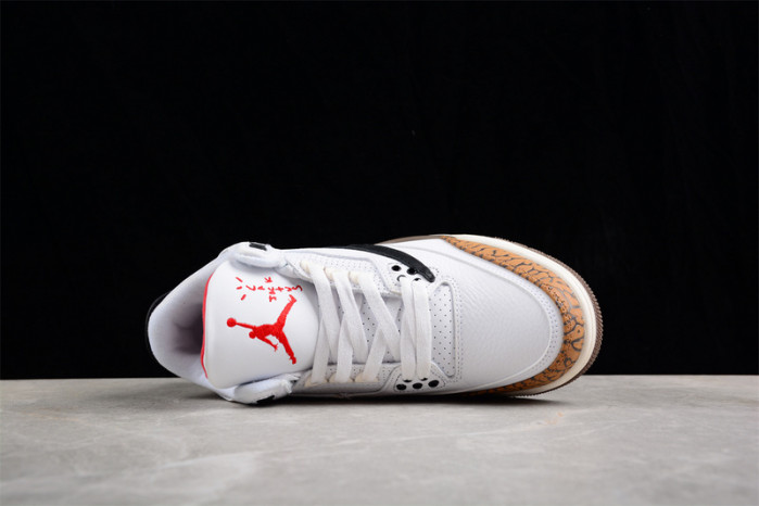 travis scott x nike air jordan 3 “tan brown”