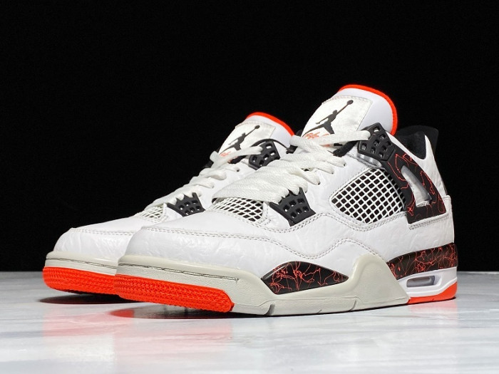 air jordan 4 pale citron bright crimson 308497-116