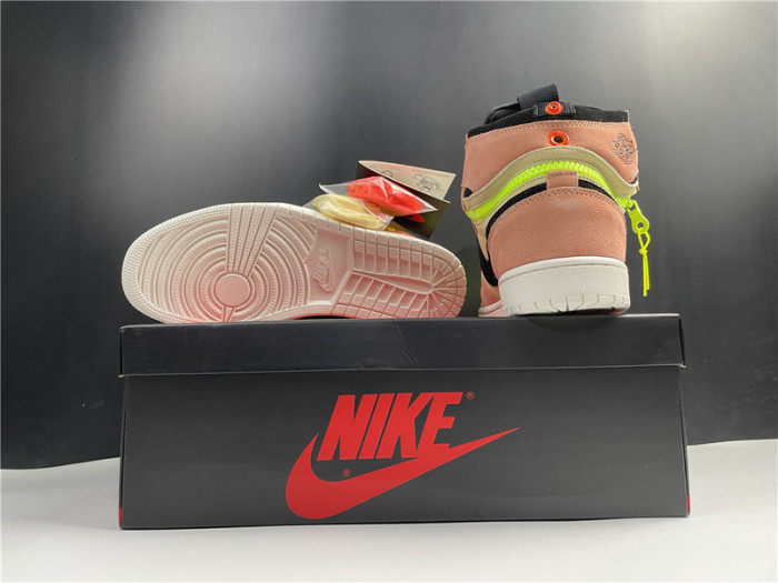 air jordan 1 high switch peach cw6576-800