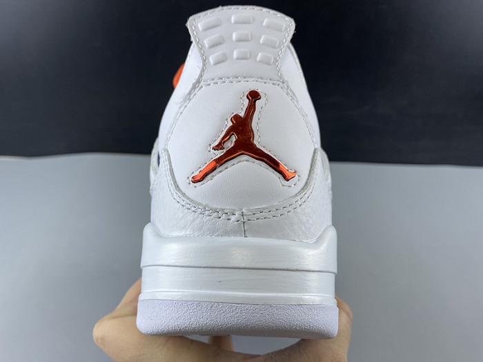 air jordan 4 retro "metallic orange" ct8527-118