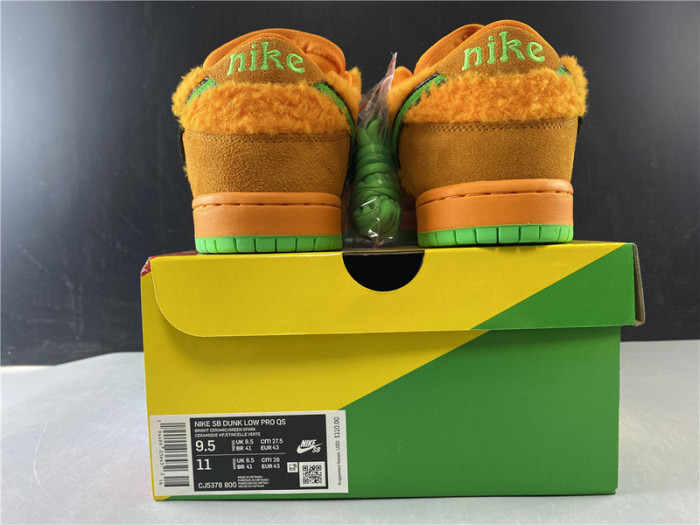 nike sb dunk low grateful dead bears orange - cj5378-800