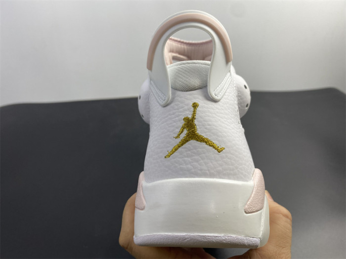 air jordan 6 gold hoops wmns dh9696-100
