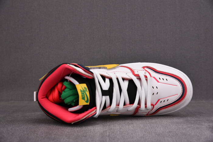 Nike Dunk SB High RX-0 Unicorn Gundam shoes DH7717-100