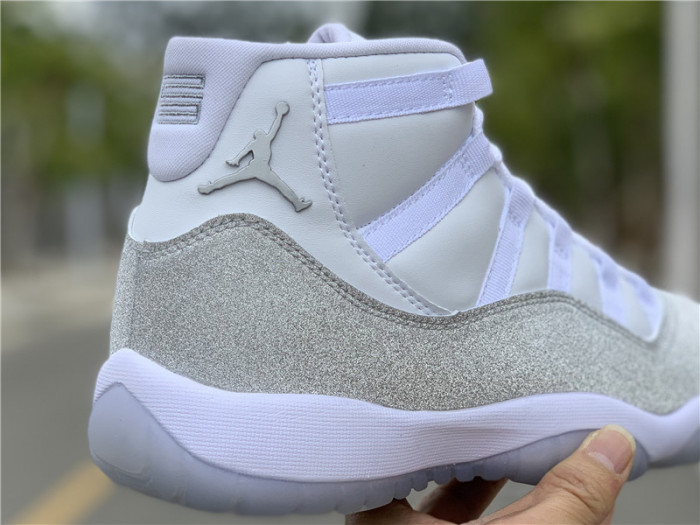 air jordan 11 retro "metallic silver" ar0715 100