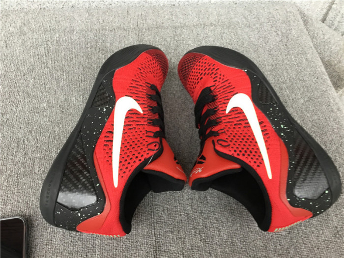 nike kobe 9 elite low university red - 653456-601