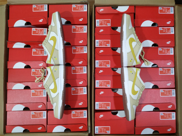 nike dunk low lemon drop dj6902-700