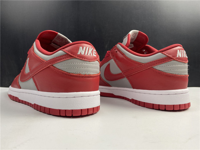 nike dunk low retro medium grey varsity red unlv (2021) dd1391-002