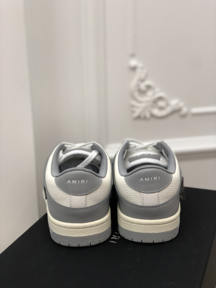 amiri* skel leather sneakers