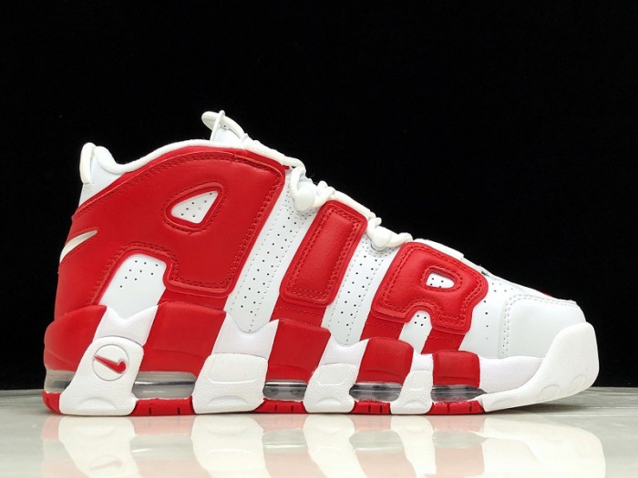 Nike Air More Uptempo White/Gym Red 414962-100