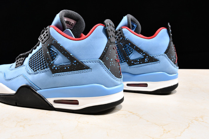 air jordan 4 retro "travis scott - cactus jack" - 308497 406