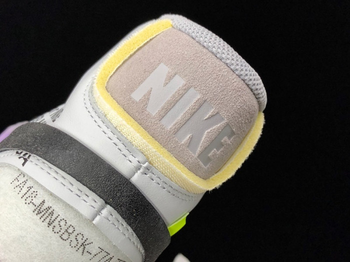 nike blazer mid ow wolf grey serena "queen" aa3832-002