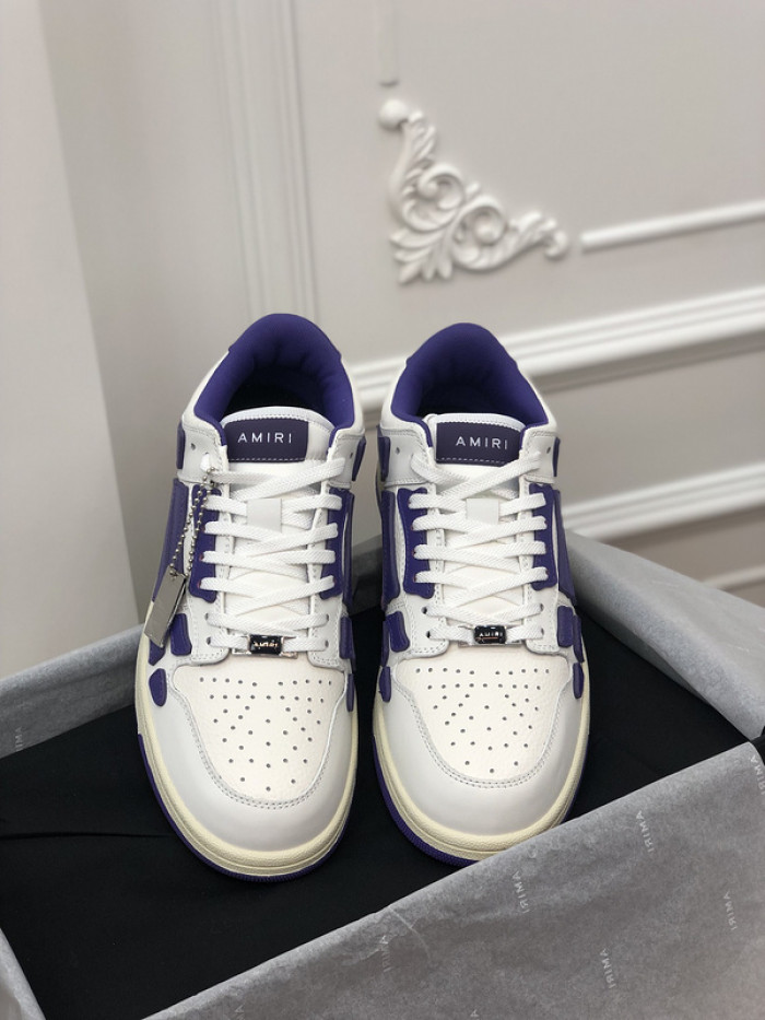 amiri* skel leather sneakers