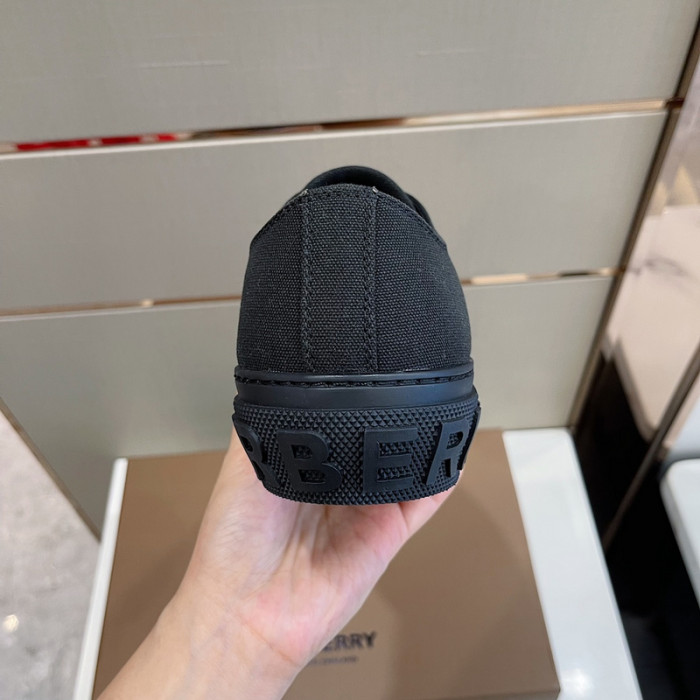 Bur*berry Vintage Check Cotton Sneakers