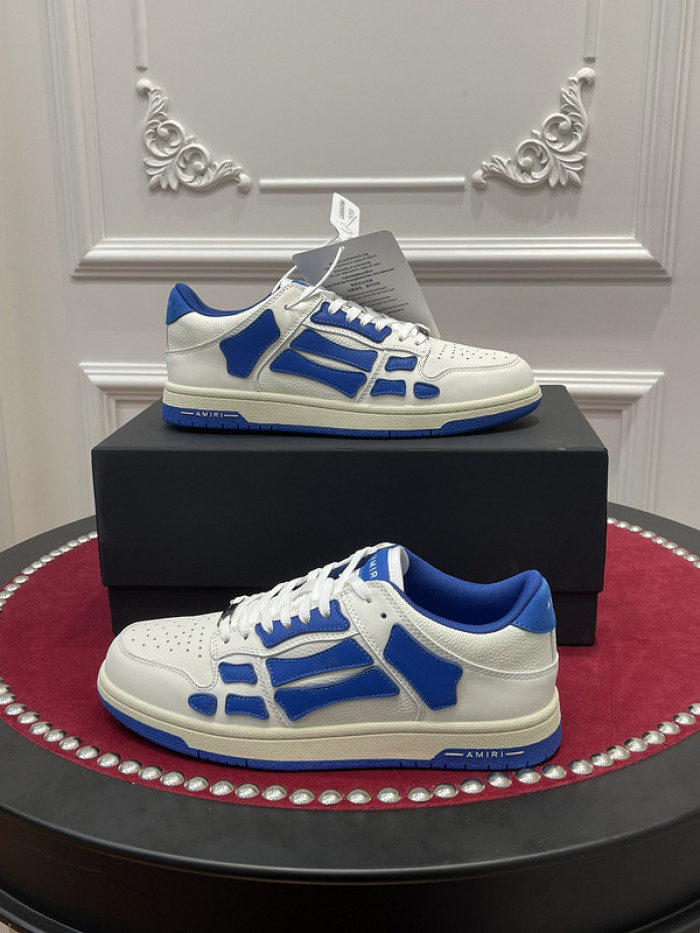 amiri* skel leather sneakers