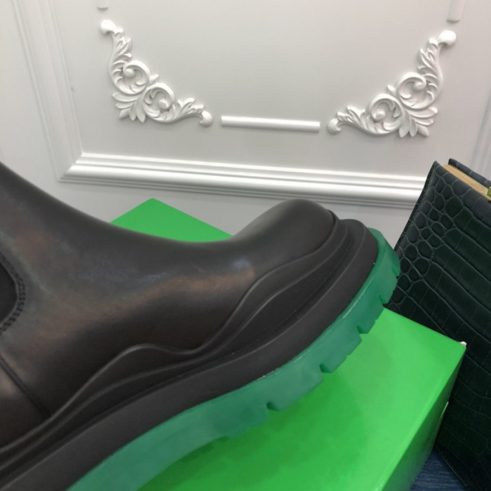 Botteg*Venta Tire Leather Ankle boots