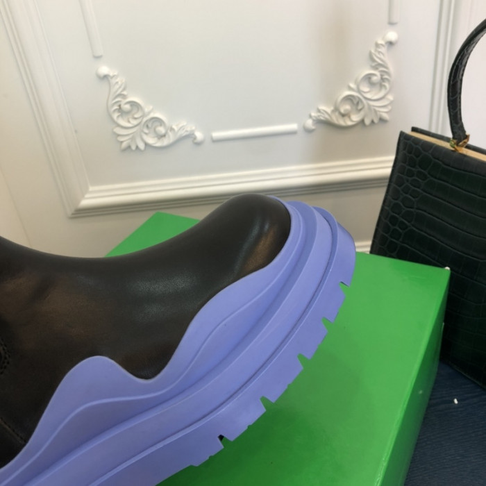 Botteg*Venta Tire Leather Ankle boots