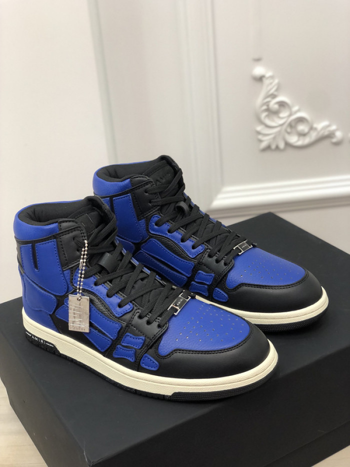 amiri* skel leather sneakers