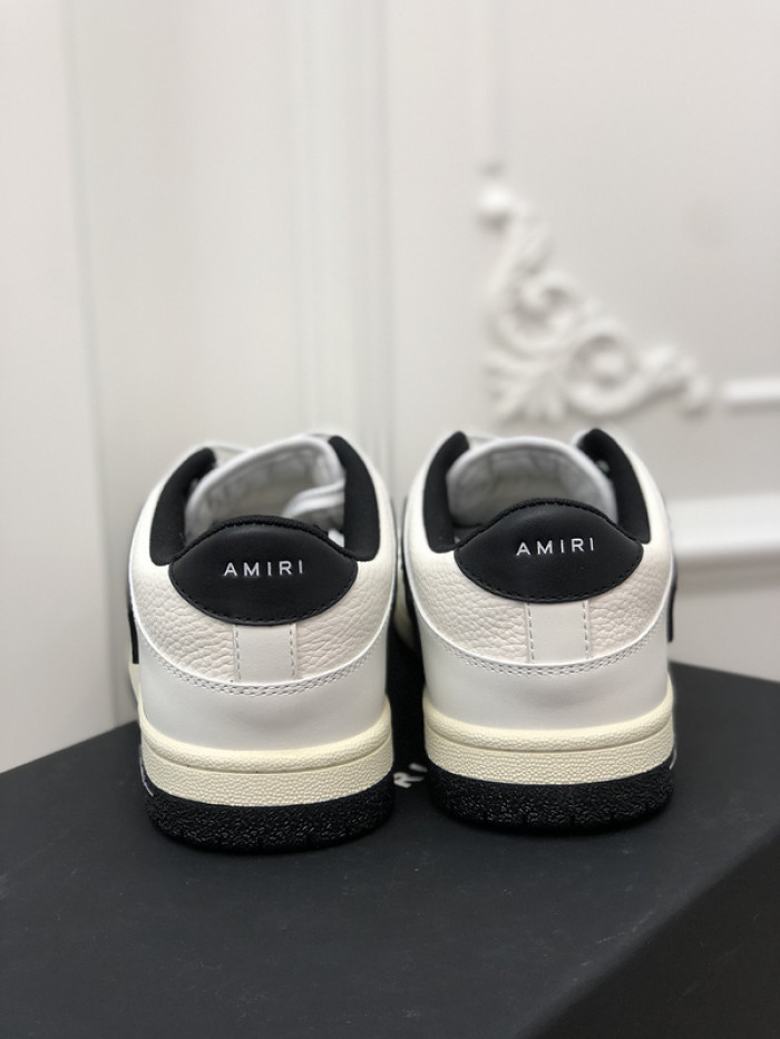 amiri* skel leather sneakers