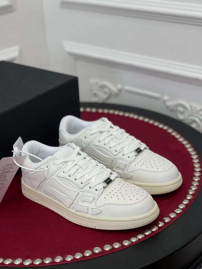 amiri* skel leather sneakers