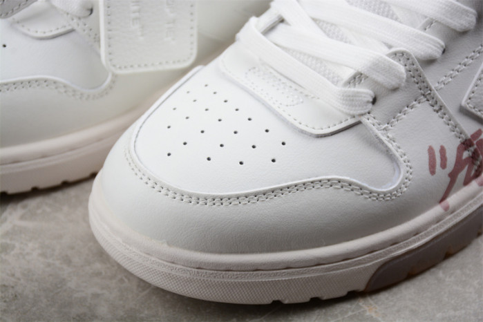 off-white out of office leather sneakers