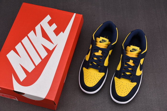 nike dunk low michigan dd1391-700