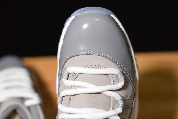 air jordan 11 low "cool grey" 528895-003