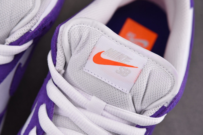 nike sb dunk low "court purple" dv5464-500