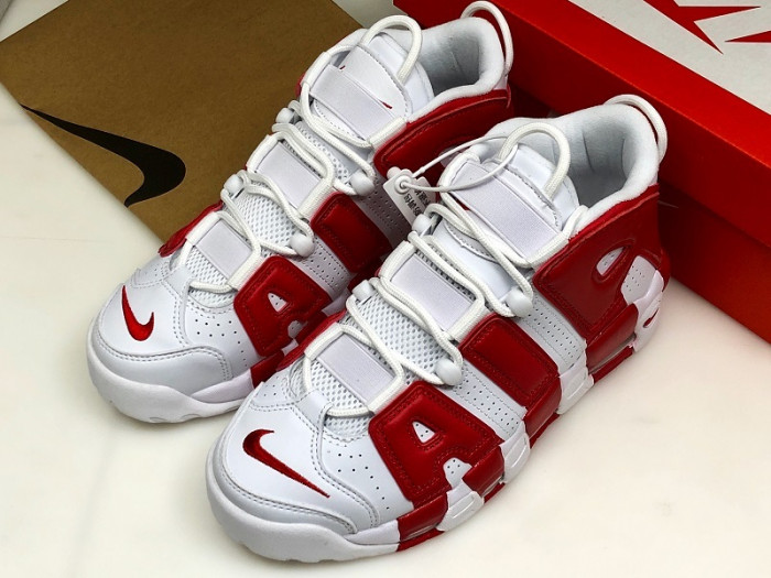 Nike Air More Uptempo White/Gym Red 414962-100