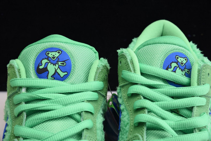 nike sb dunk low "grateful dead - green bear" - cj5378 300