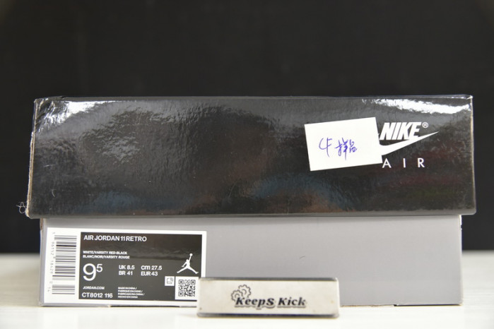 air jordan 11 "cherry" ct8012-116