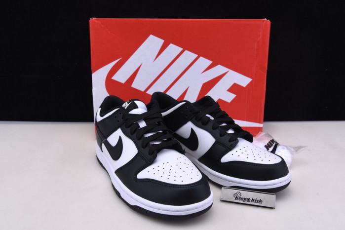 nike dunk low retro white black panda (2021) dd1391-100