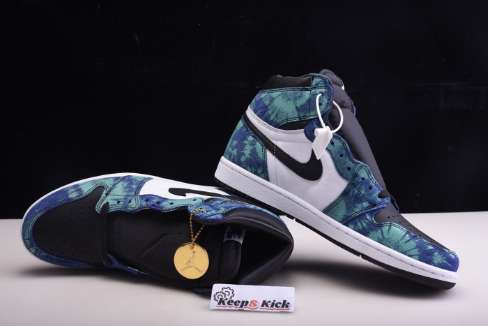 air jordan 1 retro high og wmns "tie-dye" cd0461-100