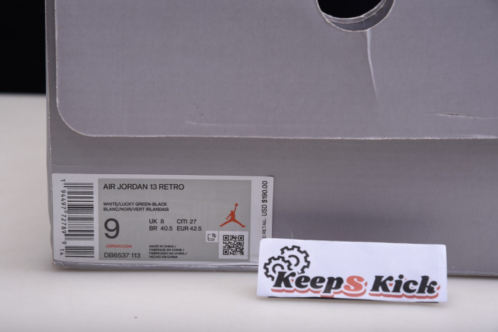 air jordan 13 lucky green db6537-113