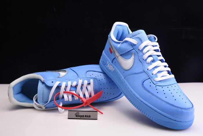 off-white x nike air force 1 low mca university blue ci1173-400